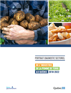 Portrait-diagnostic sectoriel de l’industrie de la pomme de terre au Québec 2018-2022
