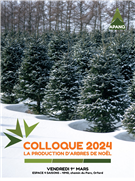Conférences présentées lors du Colloque 2024 - La production d'arbres de Noël